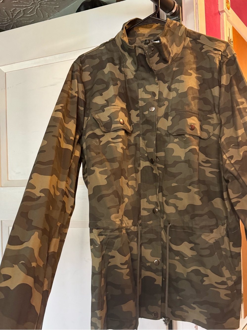 Venus Women's Camouflage Field Jacket - Olive Camo - Brand New